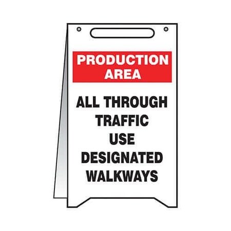 Accuform Floor Sign, PFR638 PFR638